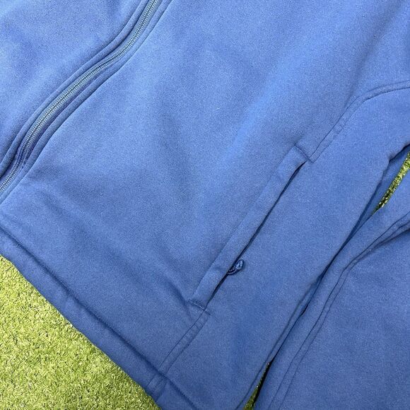 Under Armour Storm Jacket Mens Size XL Full Zip Fleece Teal Blue Pockets Soft - Picture 3 of 8